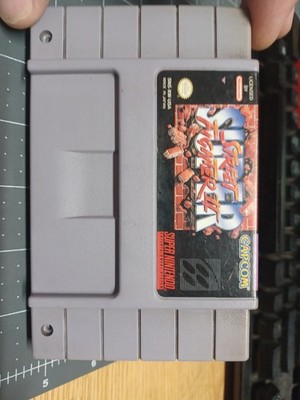  Super Street Fighter II-SNES Super Nintendo 1994- Authentic Cart Only- Tested