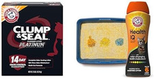 Clump  Seal Platinum Multi-Cat Complete Odor Sealing Clumping Cat Litter 37 Lbs