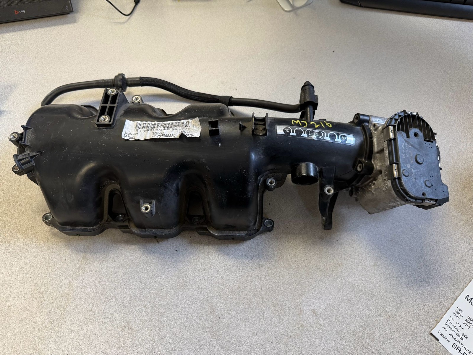 MASERATI GHIBLI Intake Manifold M156E 18