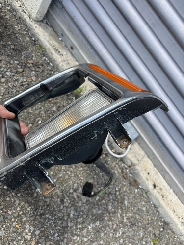 1987-1990 Dodge Dakota Headlight Bezel LH driver RH Passenger SET CHROME OEM - Picture 7 of 12