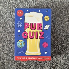 Pub Quiz 100 Questions  General Knowledge