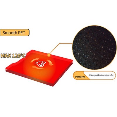 Double Sided PEO PEY Sheet With Color Changing Surface For K2 3D
