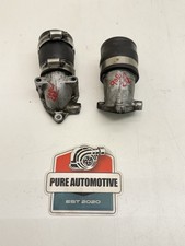 1990-1996 Nissan 300zx Z32 Tt Twin Turbo Compressor Housing Outlet Set Pair Oem