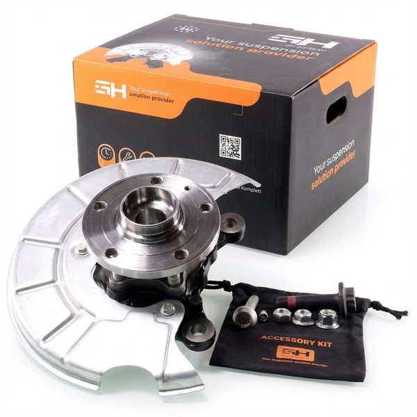 1X Achsschenkel Komplett Vorne Rechts FüR Skoda Octavia II 1Z 2004-2013, 85Mm-image