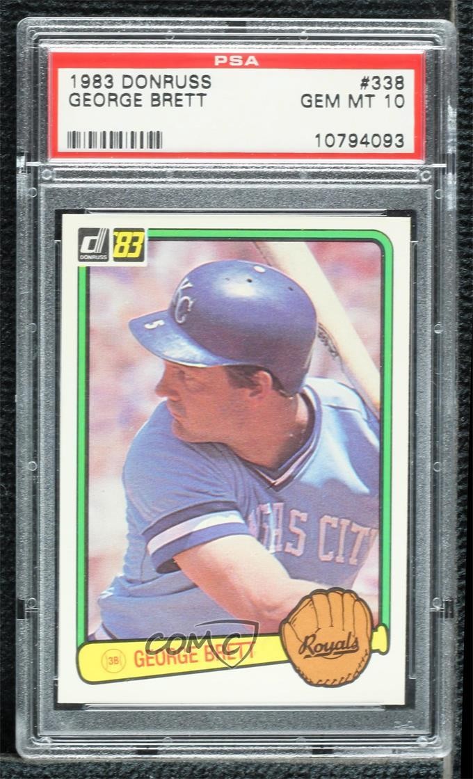 1983 Donruss George Brett #338 PSA 10 GEM MT HOF n8a