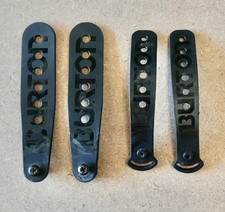 Original Burton Snowboard Binding Strap Ankle and Toe Sliders 2 Each Parts