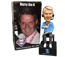Harry Kalas Talking Bobblehead Phillies IronPigs Giveaway Box Partially Working