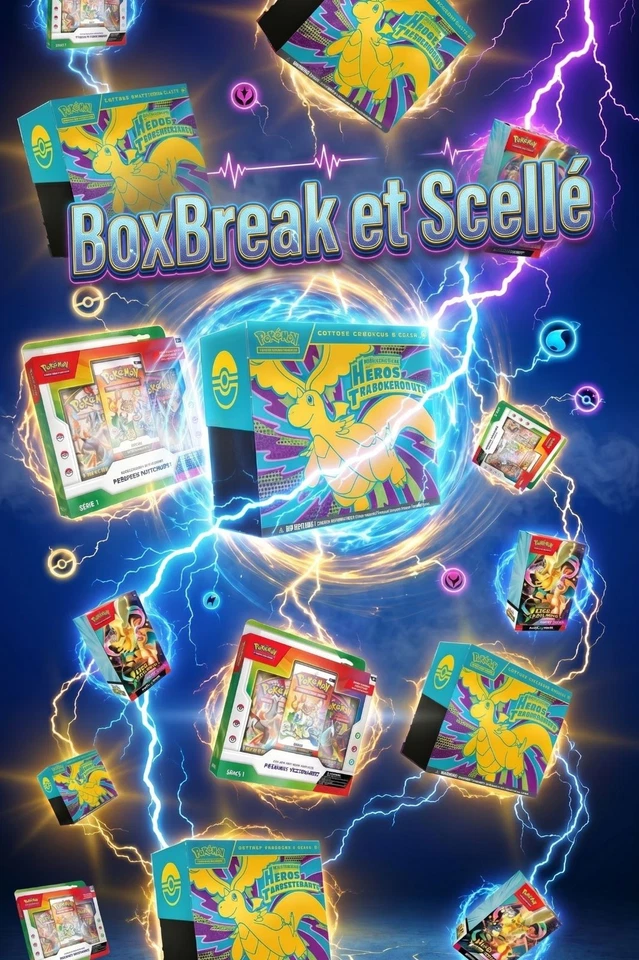 🚀🔥Boxbreak et Scellé Pokemon🔥🚀