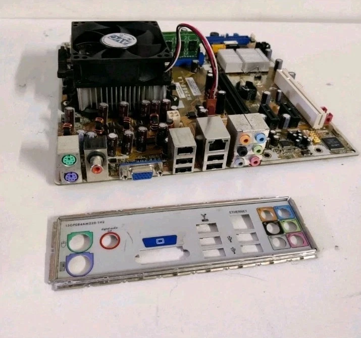 ASUS M2N68-LA 5189-1661 + RAM DDR2 2Gb - mATX motherboard Socket AM2 + CPU AMD✅ - Immagine 3 di 3