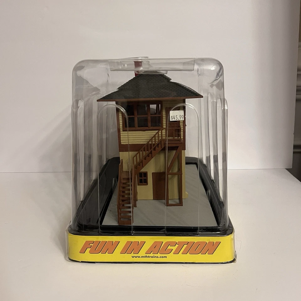 MTH Railtown Building Baltimore & Ohio Switch Tower 30-90335 - Image 4 of 4