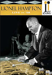 JAZZ ICONS - LIONEL HAMPTON: LIVE IN '58 NEW DVD In Plastic Wrap
