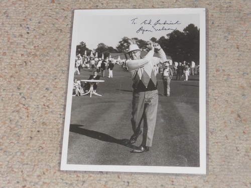 Byron Nelson Autographed 8x10 PGA Masters Photo!!!