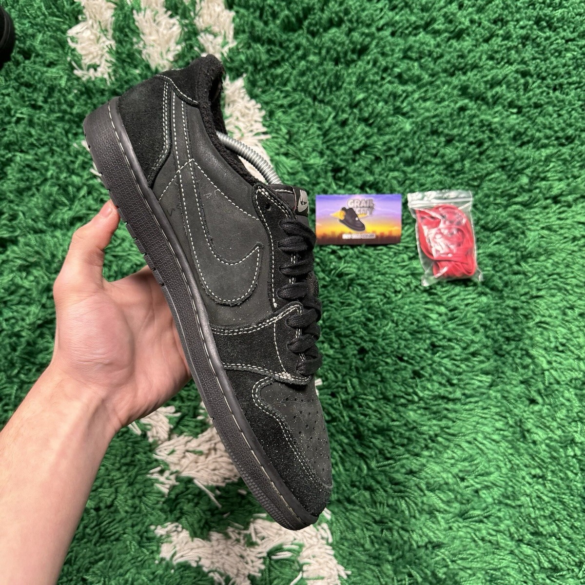 Size 10.5 - Jordan 1 Retro Low OG SP x Travis Scott Black Size 10.5 - Jordan 1 Retro Low OG SP x Travis Scott Black