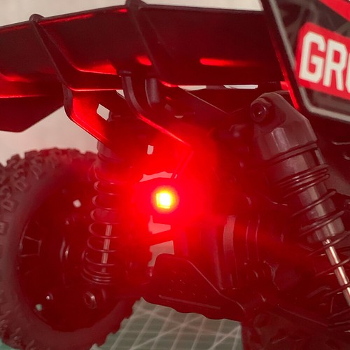 Kit Luci LED Anteriori + Posteriori per 1/18 ARRMA Typhon Grom RC Crawler Auto - Foto 12 di 13