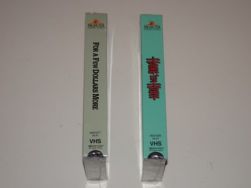 FOR A FEW DOLLARS MORE HANG ‘EM HIGH (2) VHS TAPE LOT CLINT EASTWOOD NEW SEALED - Picture 2 of 6