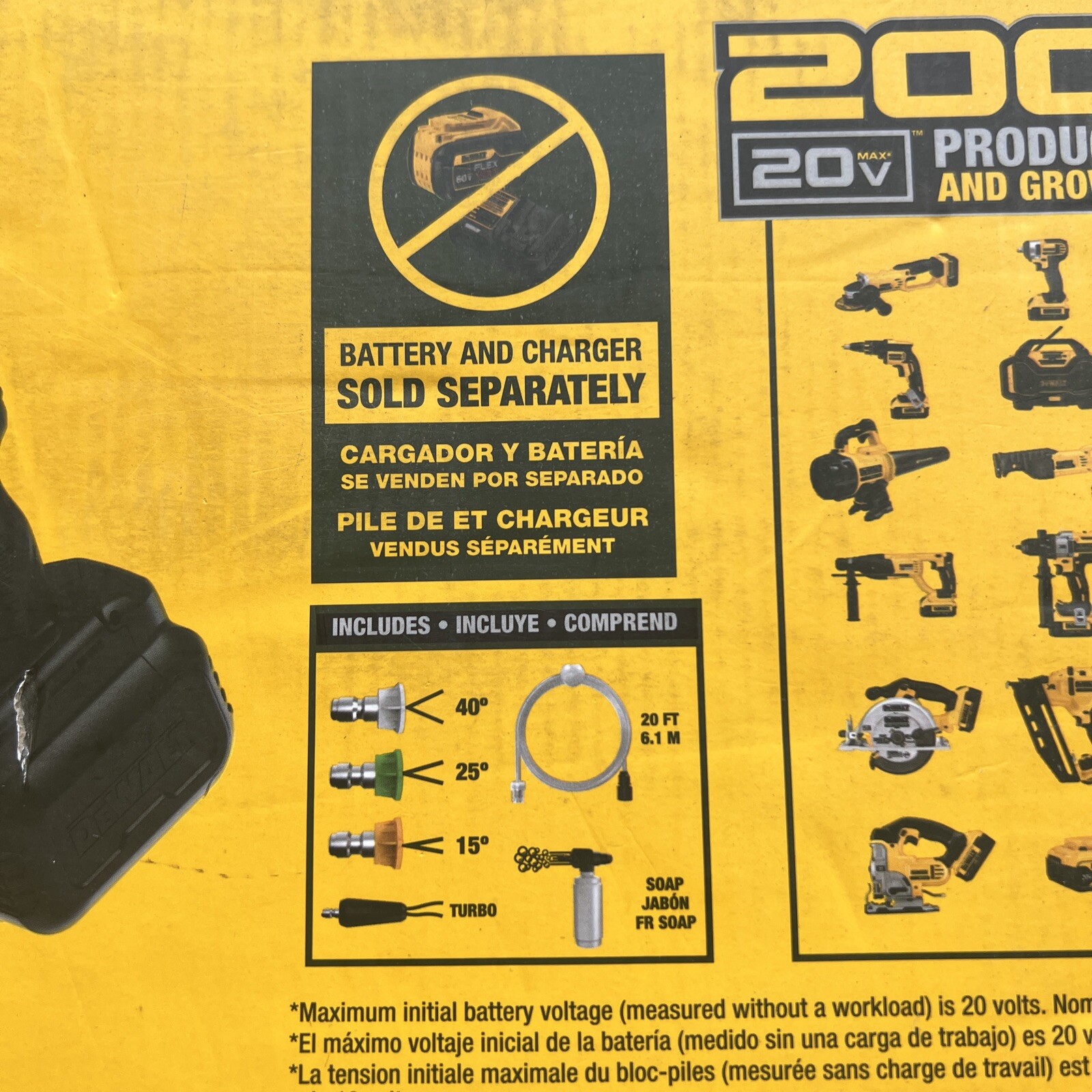 DEWALT DCPW550B Cold Water Pressure Washer Tool Only 313018783798 EBay