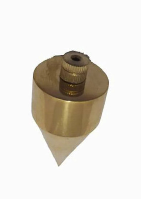 PLUMB Bob VINTAGE FULL SOLID Solid BRASS 150 GRAM Brass Plumb Bob Surveying Item