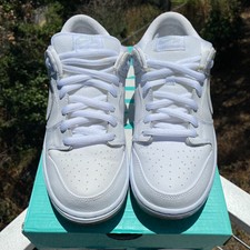 nike dunk low white ice