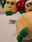 vintage 1991 Del Monte Country  Yumkins Christmas Plush Fruits And Veggies  Set — photo 5
