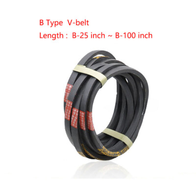 B Type V-belt Rubber B-25 inch ~ B-100 inch Triangle Belt For Industrial