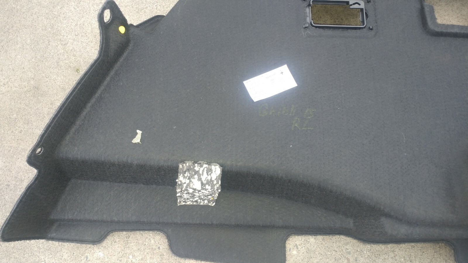 2015 Maserati Ghibli Q4 Rear Left Inner Trunk Panel Cover 6700248370