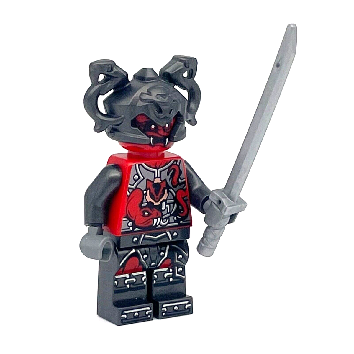 LEGO Ninjago Tannin Snake Warrior Minifigure w/ Sword njo295 from