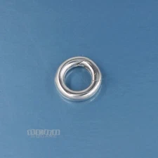 Sterling Silver Round Donut Link Ring Connector Clasp 10mm (9.8mm/0.39") #44057