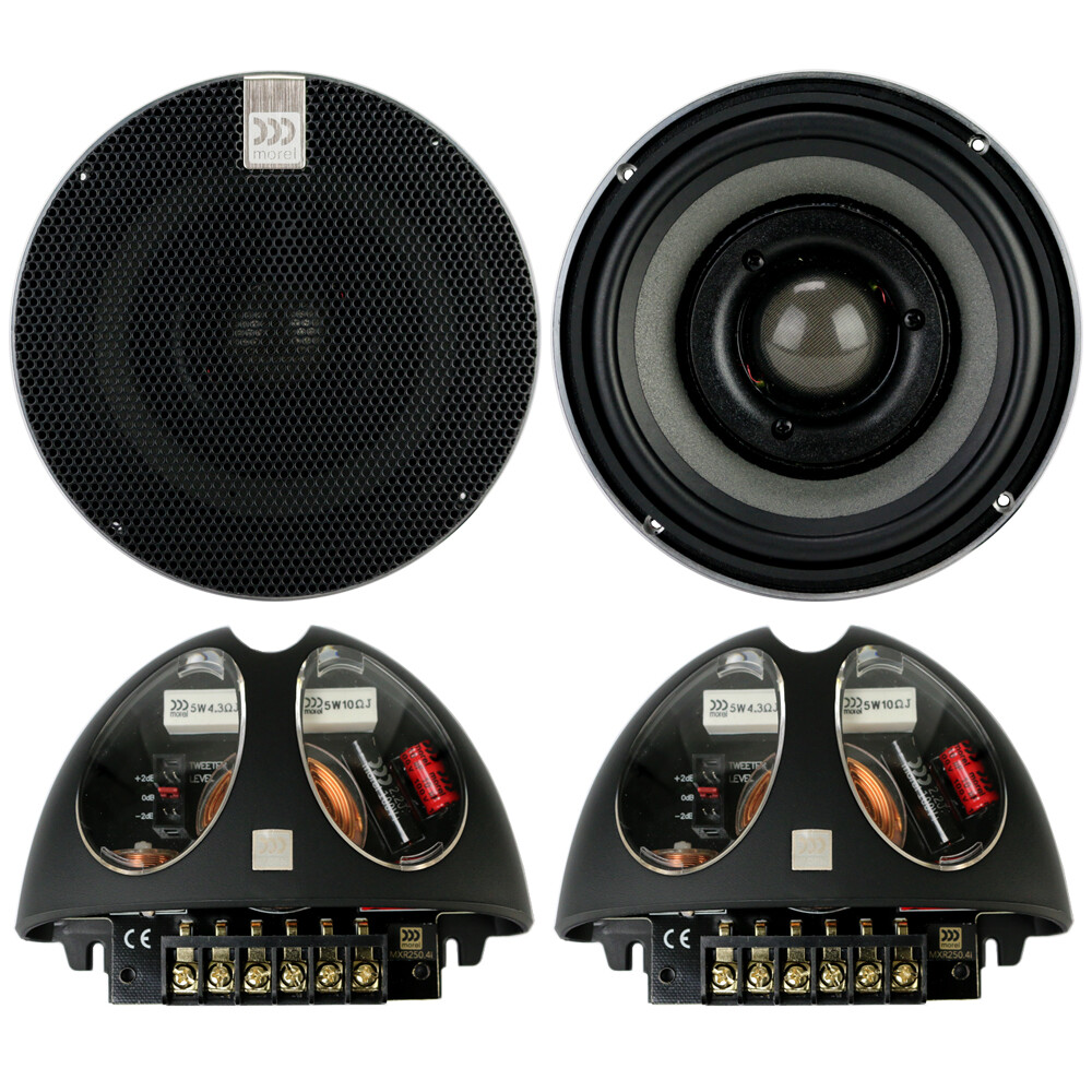 Morel Hybrid Integra 42 4" 2-Way Coaxial Speakers 80W 4-Ohm Car Audio Coax NEW