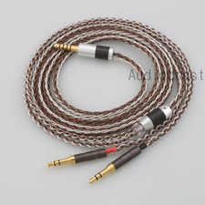 Silver Plated and Copper Headphone Cable for Beyerdynamic T1 HOME Denon AH-D7100
