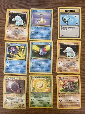 first edition pokemon cards ebay 9 First Edition Pokémon Cards
