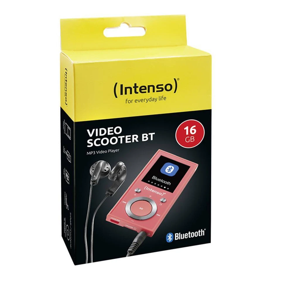 Intenso Video Scooter MP3-Player 16 GB Rot Bluetooth® - Bild 2 von 4