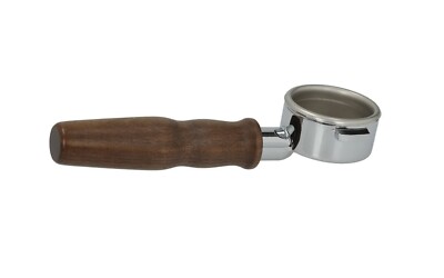 La Spaziale Wooden Bottomless Portafilter Filterholder Espresso