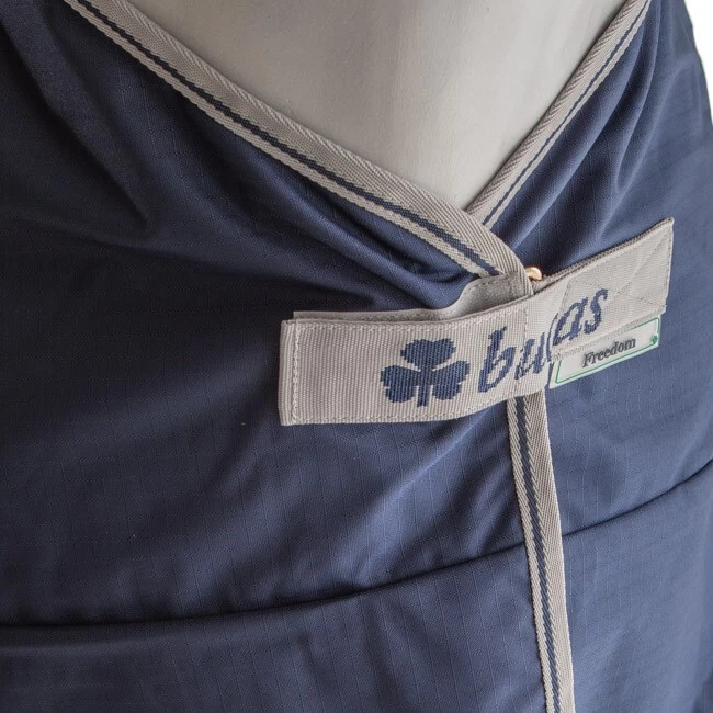 Bucas Freedom Turnout Pony 300g - Navy/Silver - Weidedecke - Bild 3 von 4