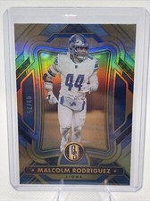 2023 Panini-Gold Standard #9/75 -Malcolm Rodriguez -Lions