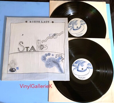 STEVE LACY STAMPS POTTS AEBI CARTER JOHNSON 1979 HAT HUT K/L NM 2Lp OPEN SHRINK
