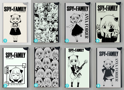 Spy x Family, ANYA, Custom Anime Metal Wallet, Double Sided Engraved Design