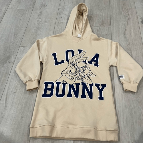 ZARA LOLA & BUGS BUNNYLOONEY TUNES  & WARNERBROS. PLUSH DRESS size 11/12