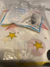 NIP Vintage Dundee Disney Baby Mickey  Friends Crib Fitted Sheet Minnie 28  x 52