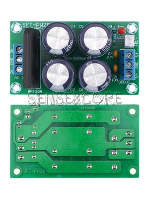 PW28 Dual Power Filter Power Amplifier Board Rectifier 25A Power Supply Board