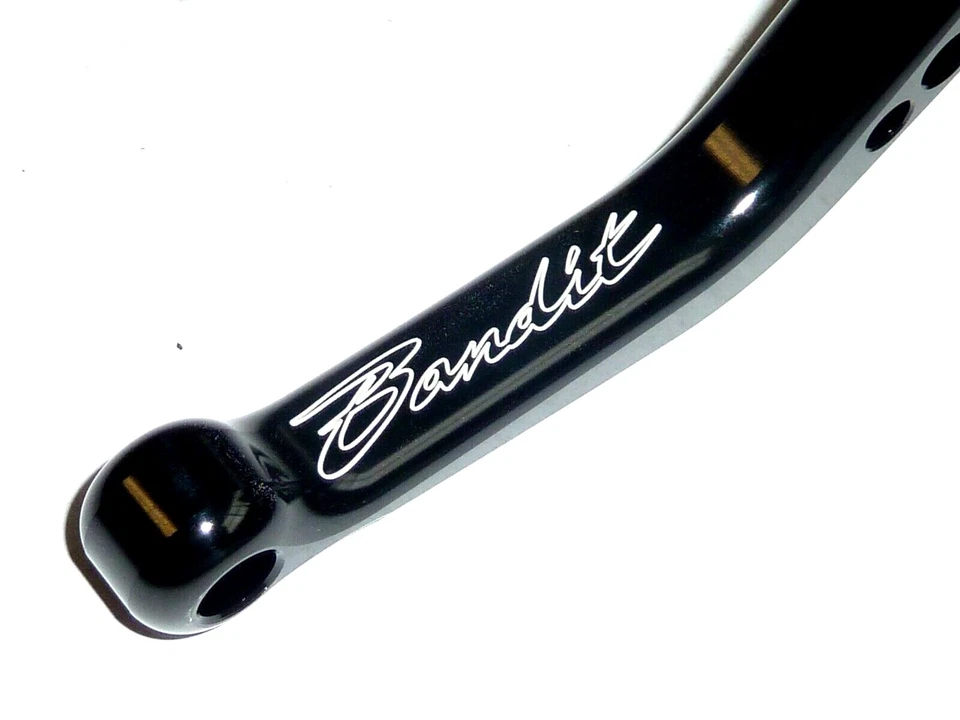 SUZUKI GSF 600S BANDIT 1996-2003 SHORT BLACK BRAKE and CLUTCH LEVERS ROAD TS375 - Image 3 of 4