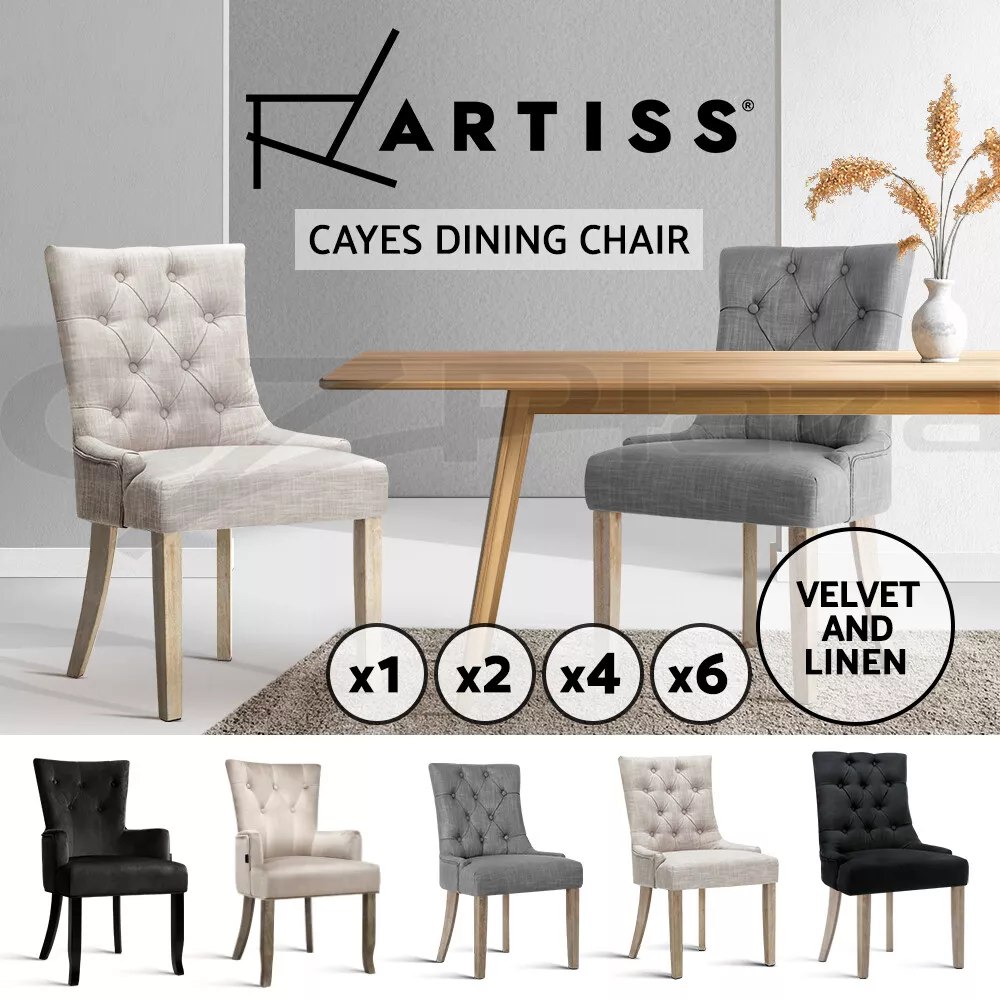 Artiss dining 2024 chairs ebay