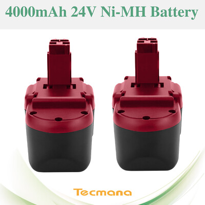 2PACK For Bosch BAT031 BAT240 BAT030 BAT299 PSB GSB GSR 24 VE-2 Battery 24V 4Ah