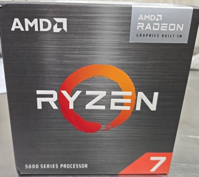 AMD Ryzen 7 5700G 8-Core 16-Thread 4.6GHz Socket AM4 CPU (100-100000263BOX)