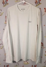 🌄 ALASKAN HARDGEAR Base Layer Shirt Mens Sz Medium White Long Sleeve