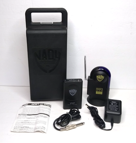 Nady DKW-1 GT Guitar Instrument VHF Wireless System DKW-1GT, Hard Case, Manual - 第 1/11 張圖片