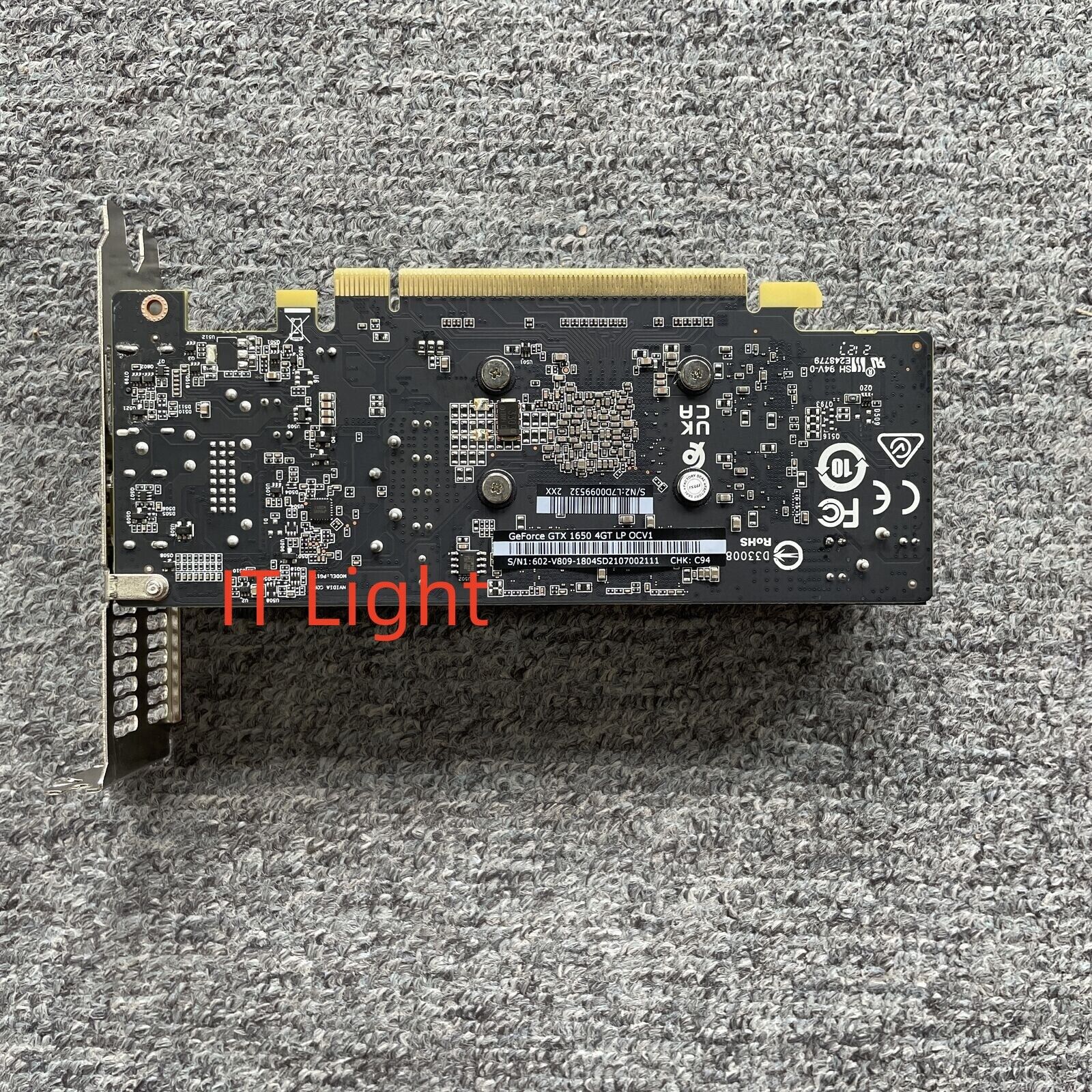 MSI GeForce GTX 1650 4GB GDDR5 Low Profile Video Card GTX 1650 4GT LP