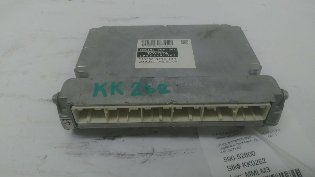 2009 Lexus LS460 AWD Engine ECM Electronic Control Module Fits Thru 11/08 1840459