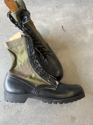 Vintage‎ 66 Vietnam War Military Field Jungle Combat Boots Mens 9R Third Vintage 66‎ Vietnam War Military Field Jungle Combat Boots  main image 4