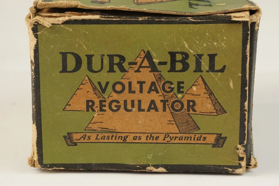 Nuevo de Lote Antiguo Dur-A-Bil C1326 Regulador de Voltaje 6V Hupmobile Nash Packard Studebaker 1937 Foto 4 de 4