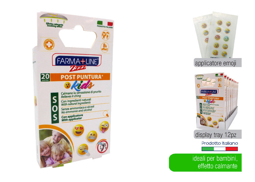 PATCH INS.POST-PUNTURA KIDS 20PZ LENITI VI